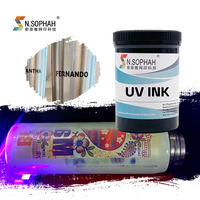 Harga pabrik kilau tinggi kecepatan tinggi cahaya Uv menyembuhkan layar cetak tinta Uv