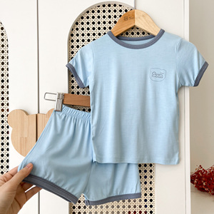 Conjunto de Pijama Ecológico para Bebé, Ropa de Dormir de Dos Piezas de Algodón Suave - Product Image 1