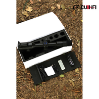 Lunette de chasse thermique haute résolution 640x512 avec objectif 50mm à mise au point automatique, télémètre laser 1000m, PIP, WIFI et enregistrement