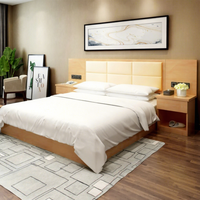 Juego de Muebles de Dormitorio para Hotel Comercial de 5 Estrellas, Estilo Moderno y Minimalista 2026, Madera Contrachapada Ecológica, para Apartamentos, Villas y Hoteles Completos