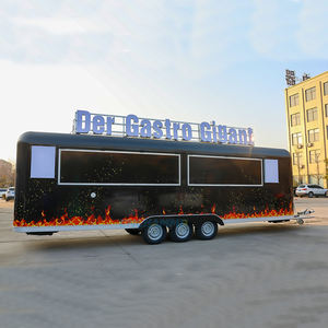 चम्‍प मोबाइल कॉफी ट्रक ट्रेलर पूरी तरह से ग्राइंडर ब्रीवर कॉम्पैक्ट कॉफी बार डिजाइन से सुसज्जित - Product Image 2