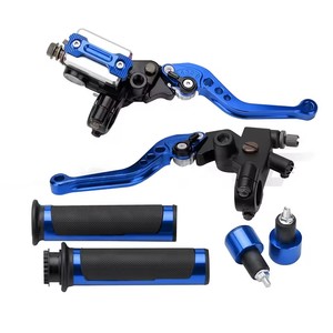 Kit universel de levier de frein réglable pour moto, en acier inoxydable, pour améliorer le contrôle du guidon des scooters tout-terrain et des VTT - Product Image 4
