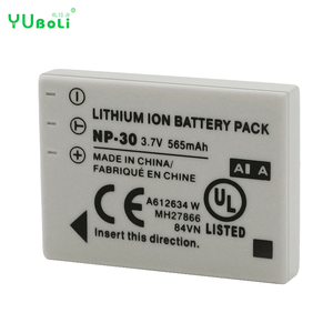 Batterie Li-ion de remplacement pour appareils <span class=keywords><strong>photo</strong></span> numériques <span class=keywords><strong>Fujifilm</strong></span> <span class=keywords><strong>FinePix</strong></span> F440 F450, compatible avec <span class=keywords><strong>Fujifilm</strong></span> NP-30 FNP-30, 2.0005Wh, 3.7V, 565mAh - Product Image 1