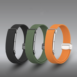 Correa de Muñeca Ajustable Personalizada con Cierre Magnético de Cuerda Trenzada Elástica para Google Fitbit Air - Product Image 3