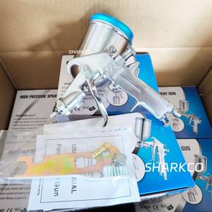 Pistolet de peinture pneumatique F75 75 F75G 1,5 mm pour revêtements, outils à air comprimé, pistolet de pulvérisation F-75 F75-G 75 avec buse de 1,5 mm, capacité 400 ml - Product Image 2