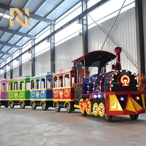 NOVA RIDES Train électrique sans rails 24 places 3kW Train touristique avec une autonomie <span class=keywords><strong>de</strong></span> 100 km Manège pour centres commerciaux Parcs CE - Product Image 3