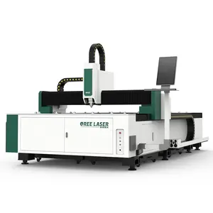 PRIX OFF Oree 1000w 1500 w 2000w 3000w CNC laser à fibre machine de découpe/1kw 1.5kw 2 kw 3kw laser cutter machine pour feuille