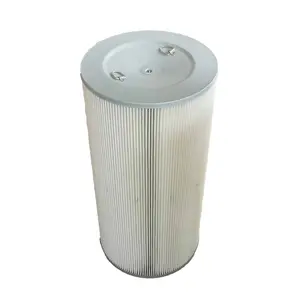 Industrial Flame Retardant Coated Polyester Fiber Filter Cartridge Air Cleaner For Dust And Smoke Purification