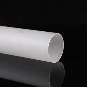 Tubo de ópalo de cuarzo de alta calidad al por mayor, ambos extremos abren el tubo de cristal de ópalo de cuarzo