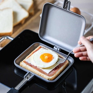 <span class=keywords><strong>Padella</strong></span> per Frittate Utensili da Cucina <span class=keywords><strong>Padella</strong></span> Antiaderente a Doppio Lato con Fondo Piatto per Uso Domestico <span class=keywords><strong>Padella</strong></span> per Sandwich e Pancake - Product Image 4