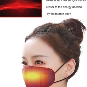 Smart Far Infrared 3D Heated Nose <b>Cover</b> Winter Hot Compress 3 <b>Temperature</b> Settings Washable Timer for Stuffy Nose/Allergic - Product Image 4