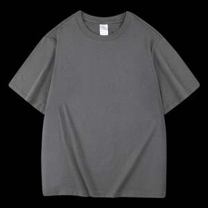 Nouveau T-shirt Vintage Ample en Coton Lourd 250 g/m² pour Homme, Impression Personnalisée du Logo, Style Rétro et Vieilli, Coupe Oversize - Product Image 4