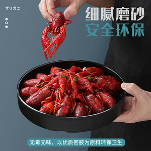 Plato Especial de Cangrejos de Río del Restaurante de Barbacoa Xiangyuanmei - Plato Comercial Creativo para Restaurantes y Hoteles - Imitación - Product Image 3
