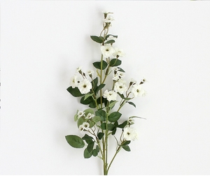 30 têtes de petites roses artificielles en soie, fleurs décoratives pour mariage, vente en gros - Product Image 6