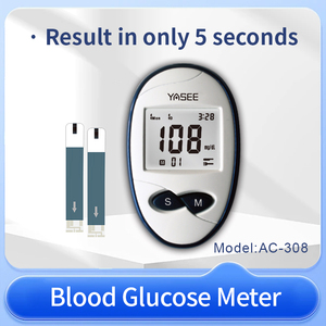 Tiras Reactivas Universales para la Prueba de Glucosa en Sangre, Medidor Eléctrico de Glucosa en Sangre, Garantía de por Vida, Certificación CE Clase II para Uso Doméstico - Product Image 1
