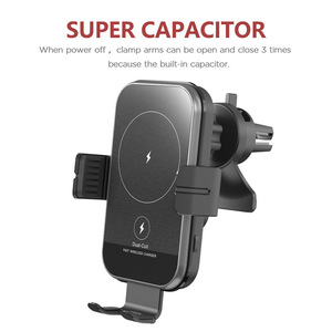 Nouveautés 2025 – Support de téléphone pliable avec <span class=keywords><strong>chargeur</strong></span> de <span class=keywords><strong>voiture</strong></span> sans fil à <span class=keywords><strong>induction</strong></span> double bobine 15W à charge rapide pour <span class=keywords><strong>Samsung</strong></span> Galaxy Z Fold - Product Image 4