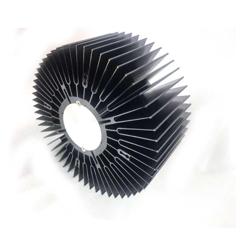 Custom Size Led Circular Heat Sink Aluminum Cooling Heat Sink Round ...
