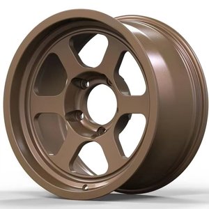 Jantes tout-terrain forgées TE37 17-18 pouces 6x139.7 5x114.3 PCD 40mm ET Finition bronze Alliage d'aluminium Neuf - Product Image 1