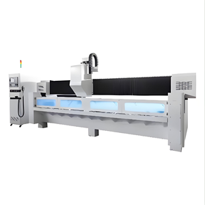Machine de gravure sur pierre JK 15KW personnalisable 3200mm 380V Haute Précision Haute Qualité pour comptoirs de cuisine en <span class=keywords><strong>marbre</strong></span>/granit - Product Image 5