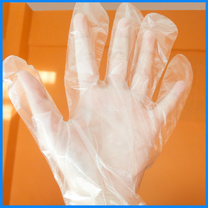 Gants d'examen Hynaute PE jetables, 100 pièces, lisses, pour le nettoyage domestique - Product Image 3