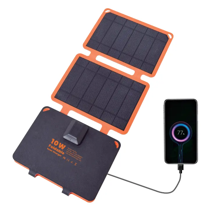 High Efficiency 10W 15W 20W 30W 40W Portable Solar Charger Foldable Solar Phone Charger Solar Panel For Outdoor Camping Hiking