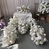 Boule de fleurs blanche de 80 cm en gypsophile pour mariage romantique IFG – Idées de thèmes floraux pour événements et fêtes