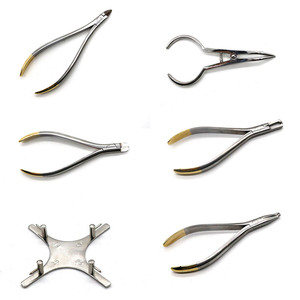 Juego de Pinzas Ortodónticas de Acero Inoxidable, Herramientas para Doblar Alambres, Instrumentos Dentales, Kit de 18 Piezas, Equipo Profesional para Terapia Oral - Product Image 1