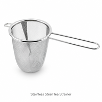 Ensemble d'infuseurs à thé en vrac à long manche en acier inoxydable 304, écologique, moderne, à mailles fines, avec filtre pour tasses à usage domestique