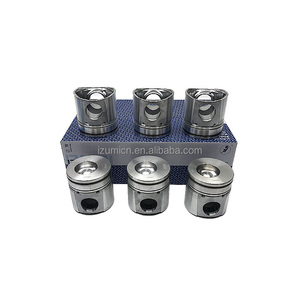 Piston de moteur diesel IZUMI 6 cylindres 102 mm 6BT 3957798 0.50 pour camion - Product Image 2