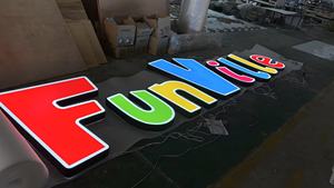 Publicité extérieure Custom Shop Store Business Electronic Pylon 3d Acrylique logo Lumière Illuminé Channel Letter Board Led Sign - Product Image 4