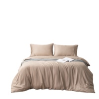 Draps et draps-housses 100 % bambou satiné 500 fils, super doux, personnalisables, pour toutes les saisons