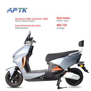 Motocicleta Eléctrica de Larga Duración con Motor de 27H, Rueda Dividida de 10 Pulgadas, Doble Asiento, Precio CKD - Product Image 2