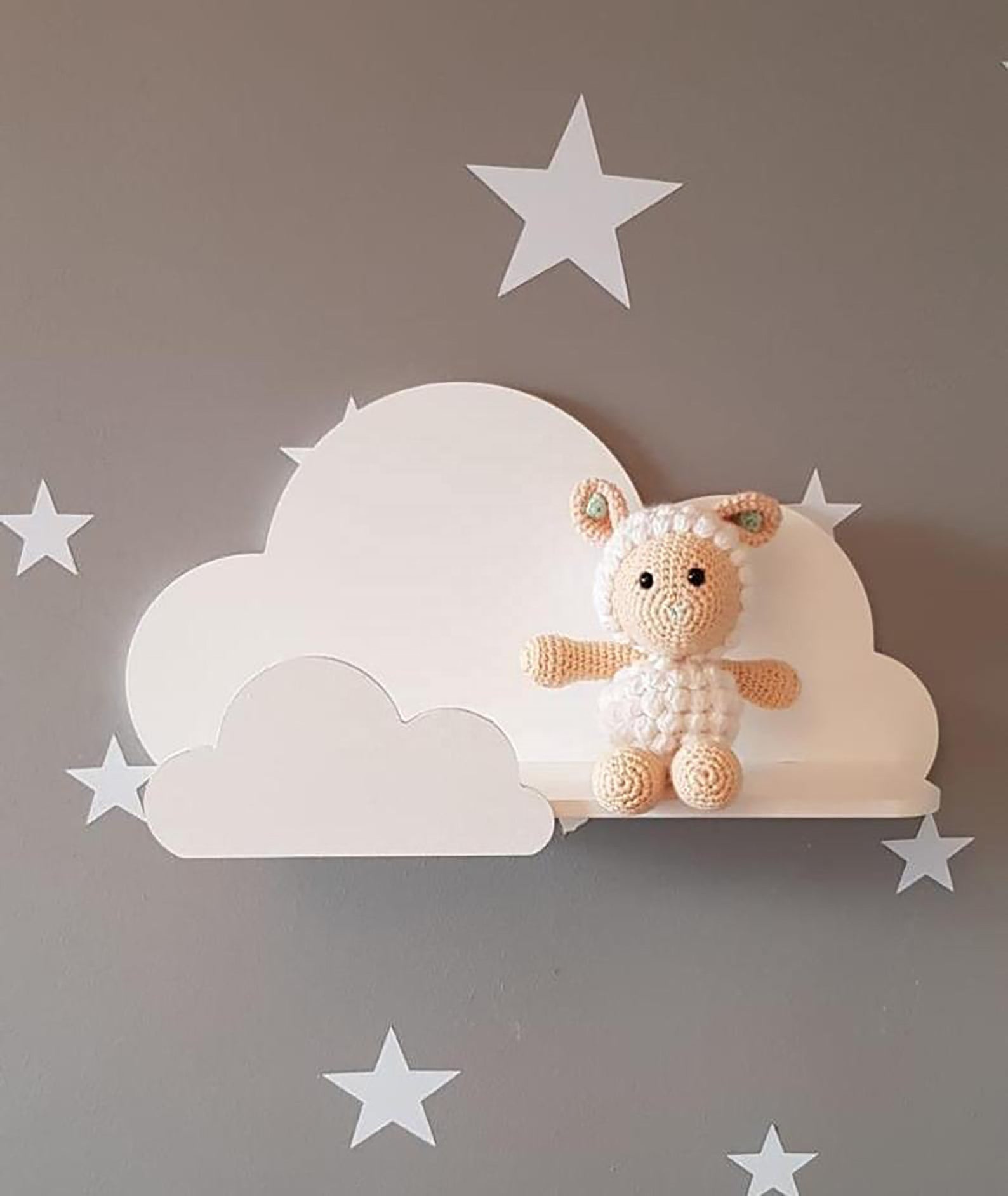 Настенная полка для детской комнаты/полки для облаков/украшение детской комнаты