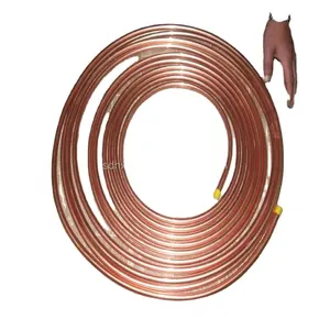 6mm 10mm 15mm air conditioner C12200 flexible copper tubing