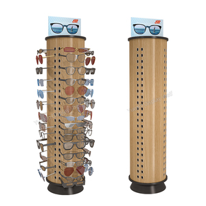 מעמדי תצוגה מודרניים קלים משקל, חד-צדדיים, מסתובבים, ניידים, לאביזרים, מדפי תצוגה לסופרמרקט. - Product Image 2