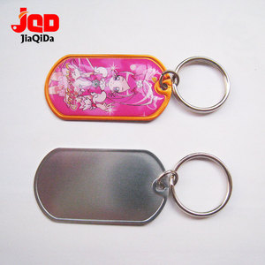 Plaques d'identification personnalisées en métal pour chiens, vierges pour sublimation, en acier inoxydable, pour vérification d'identité, vente en gros - Product Image 1