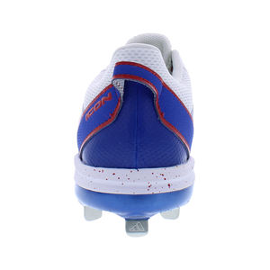 Chaussures Adidas Icon 7 NCAA pour hommes Couleur : Chaussures Blanc/Bleu Royal 100% authentiques - Product Image 4
