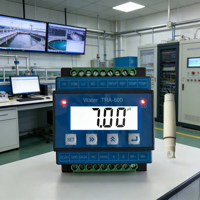JIRS Online Industrial PH & Conductivity/TDS Controller with Sensor 0.01pH Accuracy for Agricultural Irrigation