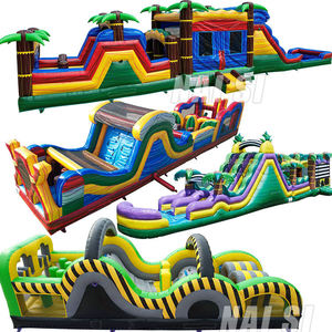 Parcours d'obstacles gonflable avec toboggan et trampoline, <span class=keywords><strong>pour</strong></span> enfants et adultes, <span class=keywords><strong>jeux</strong></span> <span class=keywords><strong>gonflables</strong></span> - Product Image 5