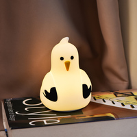 Lampe de chevet portable pour chambre d'enfant, petite lampe de chevet, lampe tactile avec capteur, interrupteur tactile, lumière d'ambiance RVB, jouet, cadeau de naissance