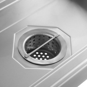 Odm/OEM Dải thép không gỉ cống với Grate thương mại nhà bếp tầng máng xối mưa cống Cleaner cống bồn rửa nhà bếp - Product Image 5