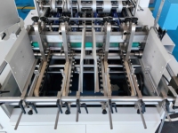 Máquina Automática para Armar Cajas de Cartón para Envasado de Comida Rápida, Solución para Fabricación de Cajas de Hamburguesas, 200 piezas/min, Modelo de Alta Velocidad L1200A