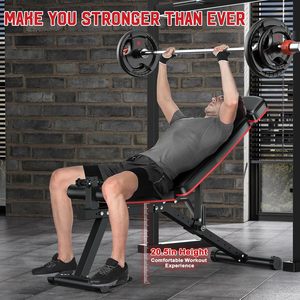 Venta Directa de Fábrica: Banco de Pesas Ajustable para Gimnasio, Plegable, de Alta Calidad, con Soportes y Estantes para Ejercicios - Product Image 6