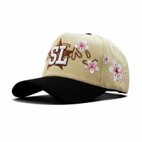 Casquettes de baseball G5 Rico originales de haute qualité en daim avec visière incurvée et strass