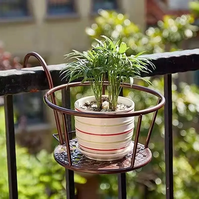 Fensterbank-Hängeregal Balkon-Geländer Blumenständer Hängender Blumentopf Blumenregal Verstärkt Moderner Europäischer Stil Innenbereich| Alibaba.com