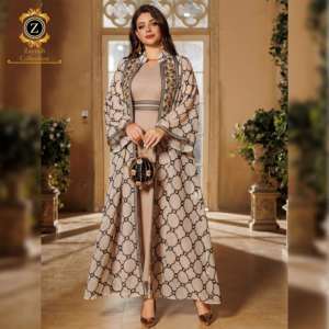Zaynab Frauen Muslim Kleid Designs Dubai Diamond Abaya Neueste Designs Frauen Muslim Dubai Ramadan Ramadan Abaya - Product Image 1