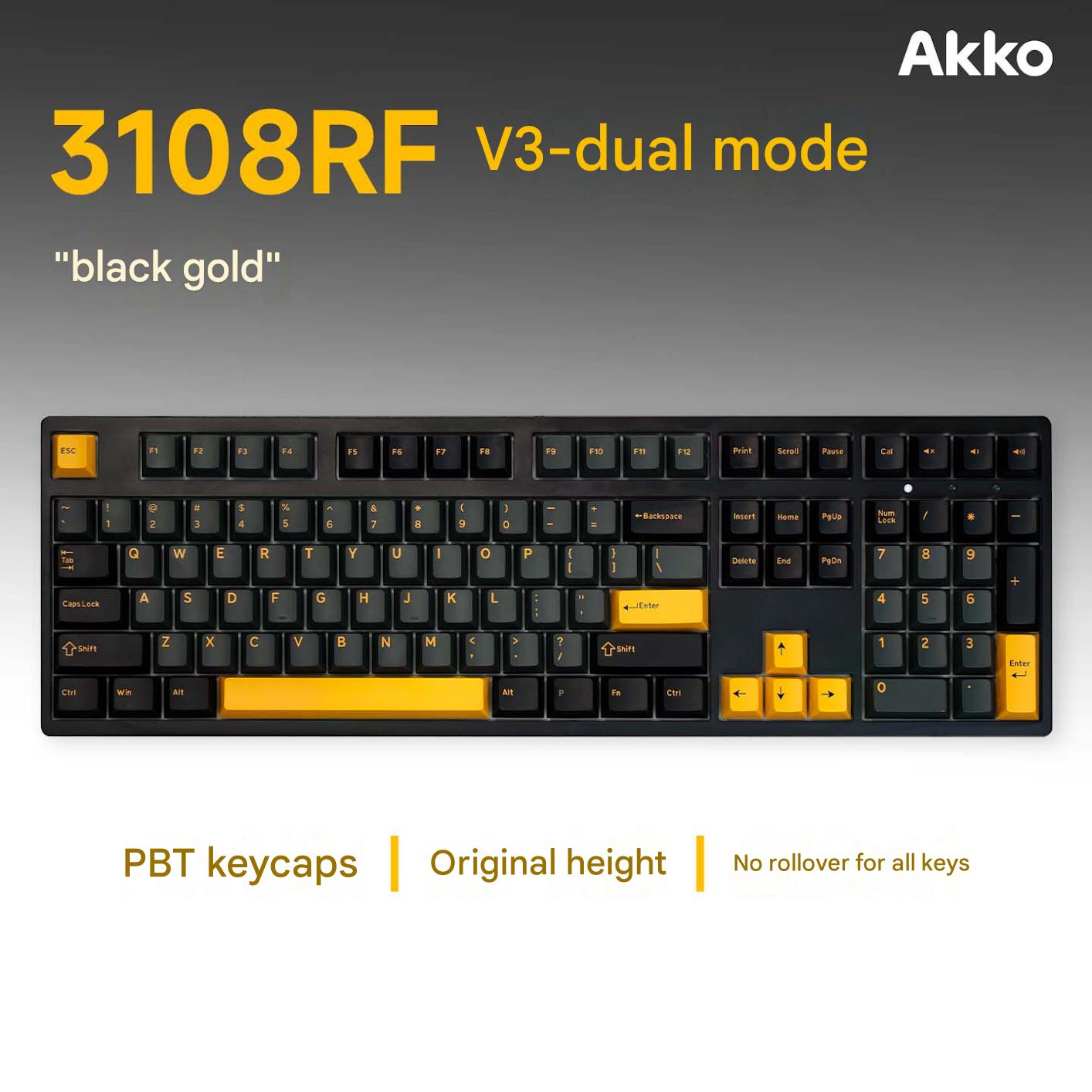 แบล็คโกลด์-3108 V3 RF-Wired+BT
