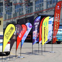 Fabricant de drapeaux de plage, base remplie d'eau personnalisée, oriflamme personnalisée, drapeau volant pour la publicité lors de conventions