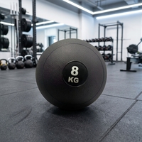 Support personnalisé pour balles de médecine avec logo, en PVC jaune, pour entraînement de fitness, gym, exercice, musculation, balles de médecine en caoutchouc