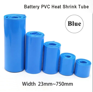High Quality PVC <b>Heat</b> Shrink Tube Roll for Cylindrical Battery Cells 18650 Battery Skin Repair PVC <b>Heat</b> Shrink Sleeve Protective - Product Image 5